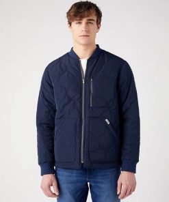 Wrangler Padded Jacket Navy