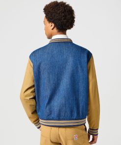 Alternative view of Wrangler Varsity Jacket Dijon