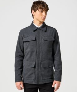 Wrangler Transitional Jacket Charcoal Heather