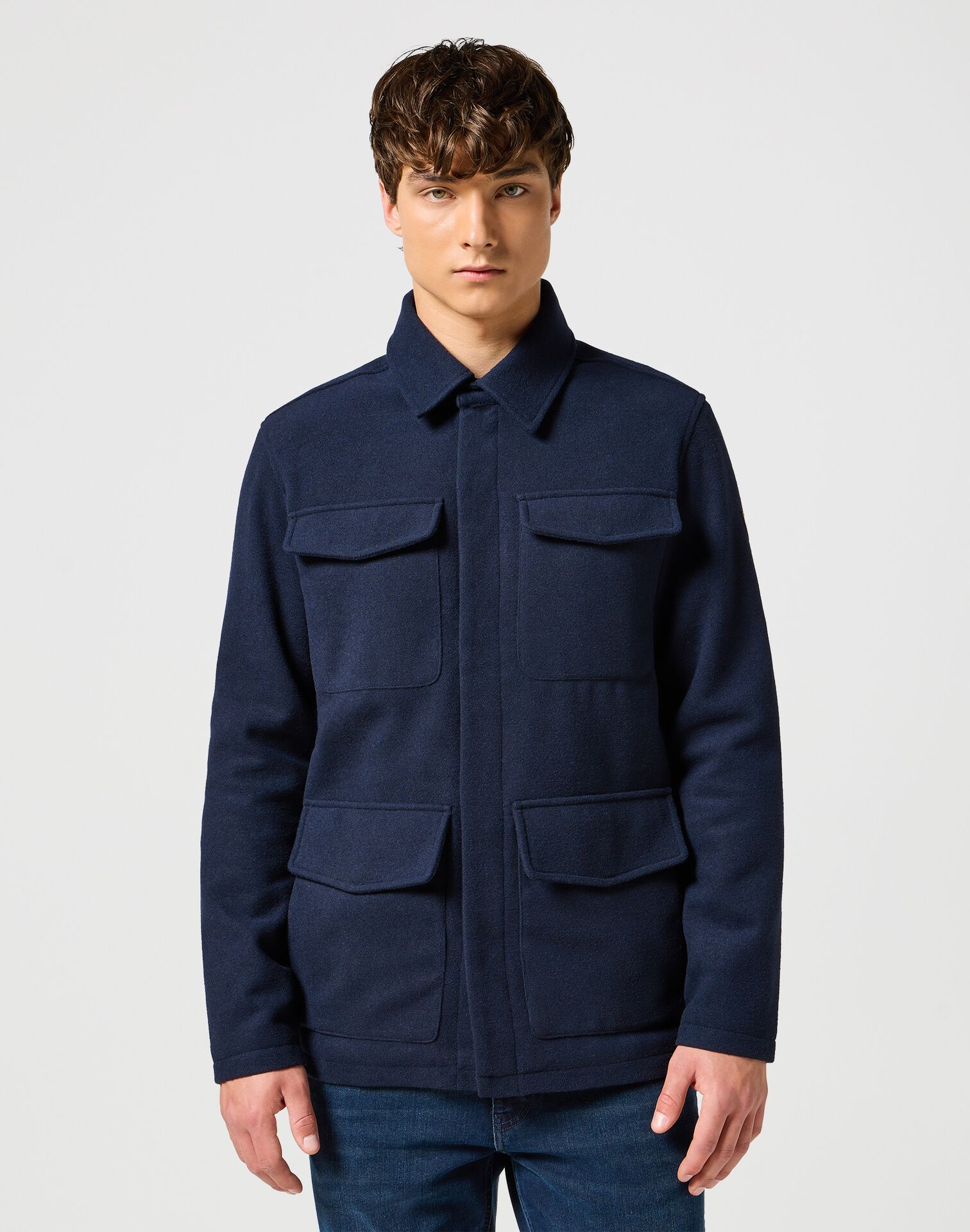 Wrangler Transitional Jacket Dark Navy - Image 1