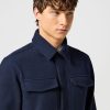 Wrangler Transitional Jacket Dark Navy - Thumbnail Image 3