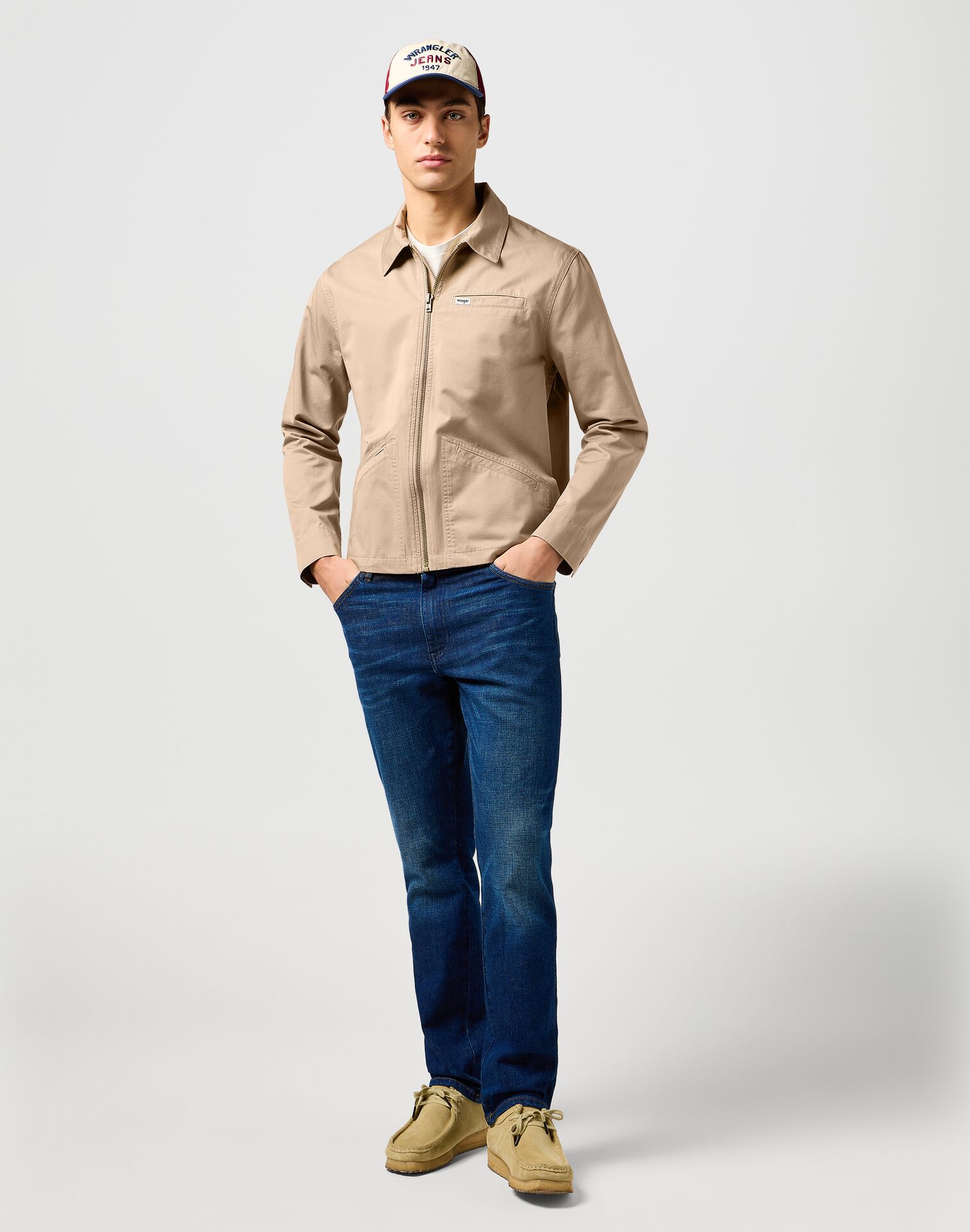Wrangler Rodeo Utility Jacket Timberwolf - Image 2