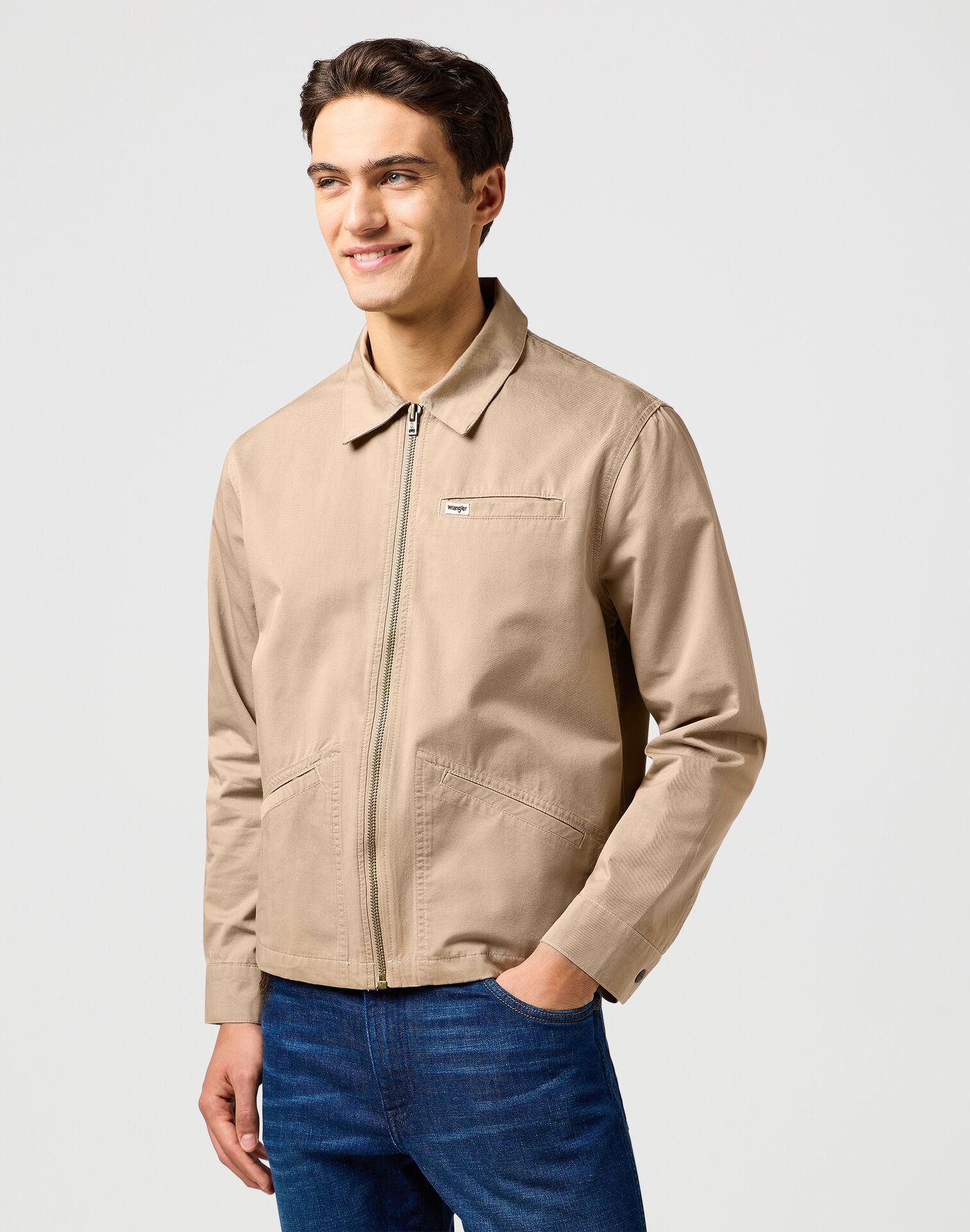 Wrangler Rodeo Utility Jacket Timberwolf - Image 3