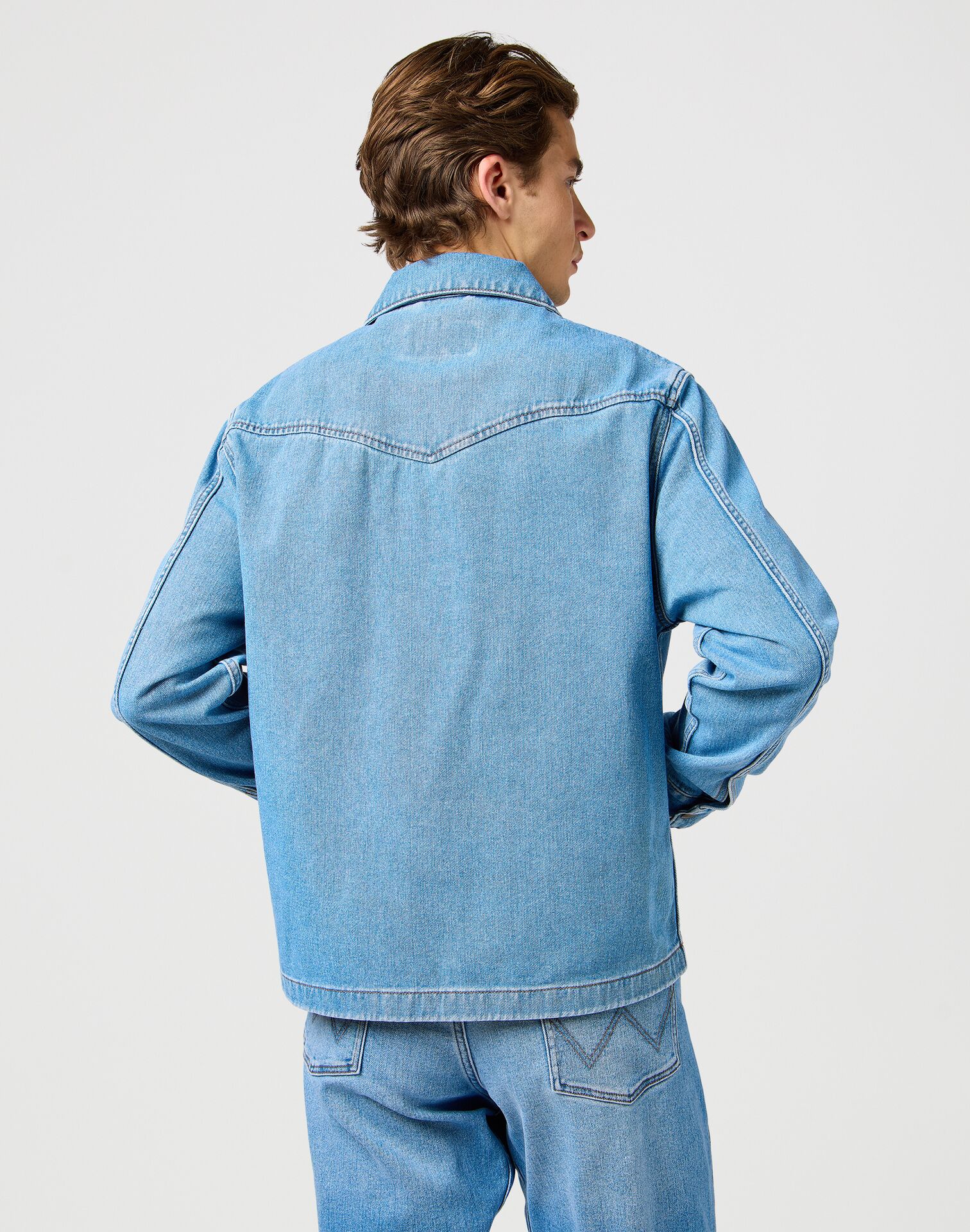 Wrangler Rodeo Utility Jacket Bohemian Blue - Image 2