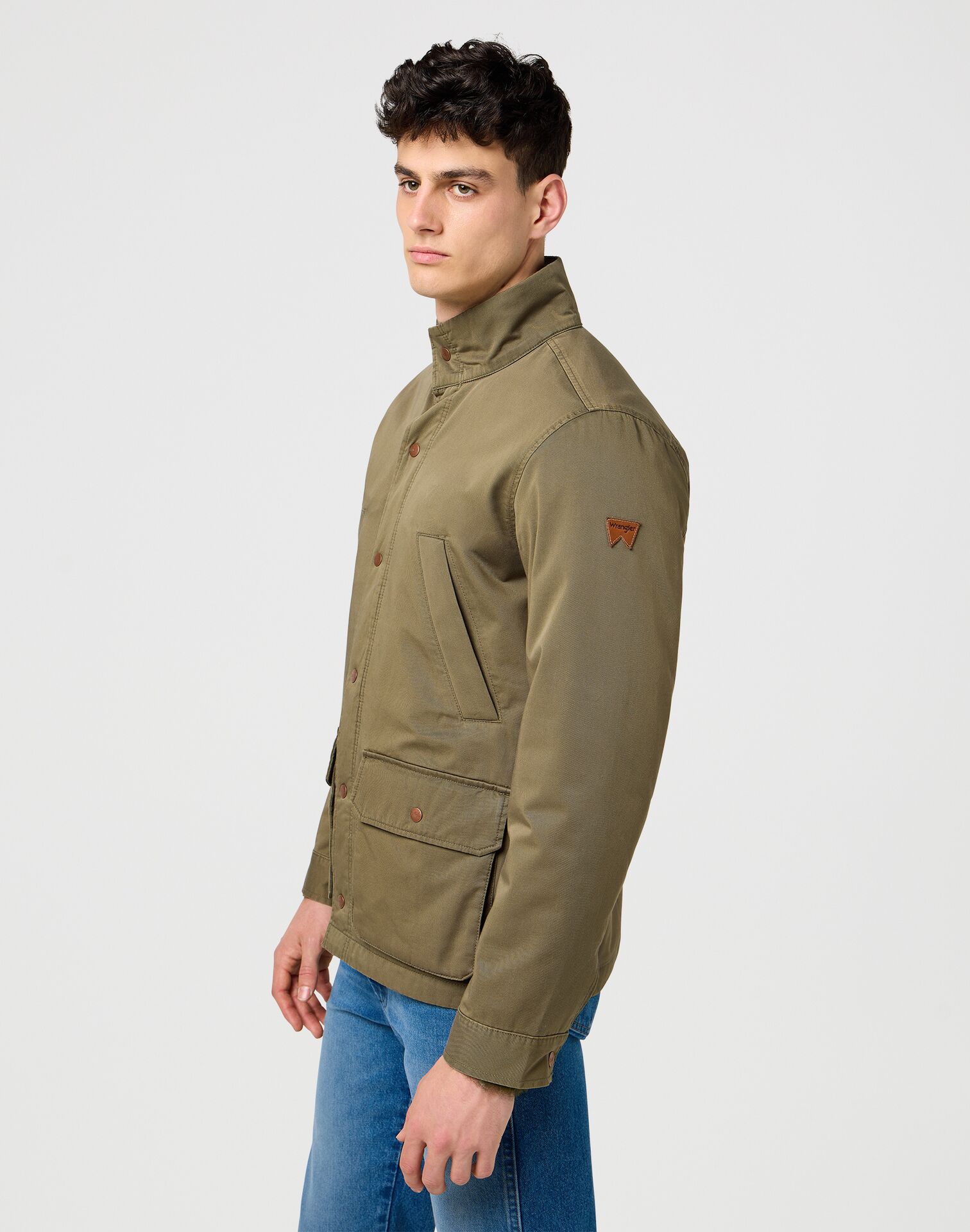 Wrangler Field Jacket Ivy Green - Image 3