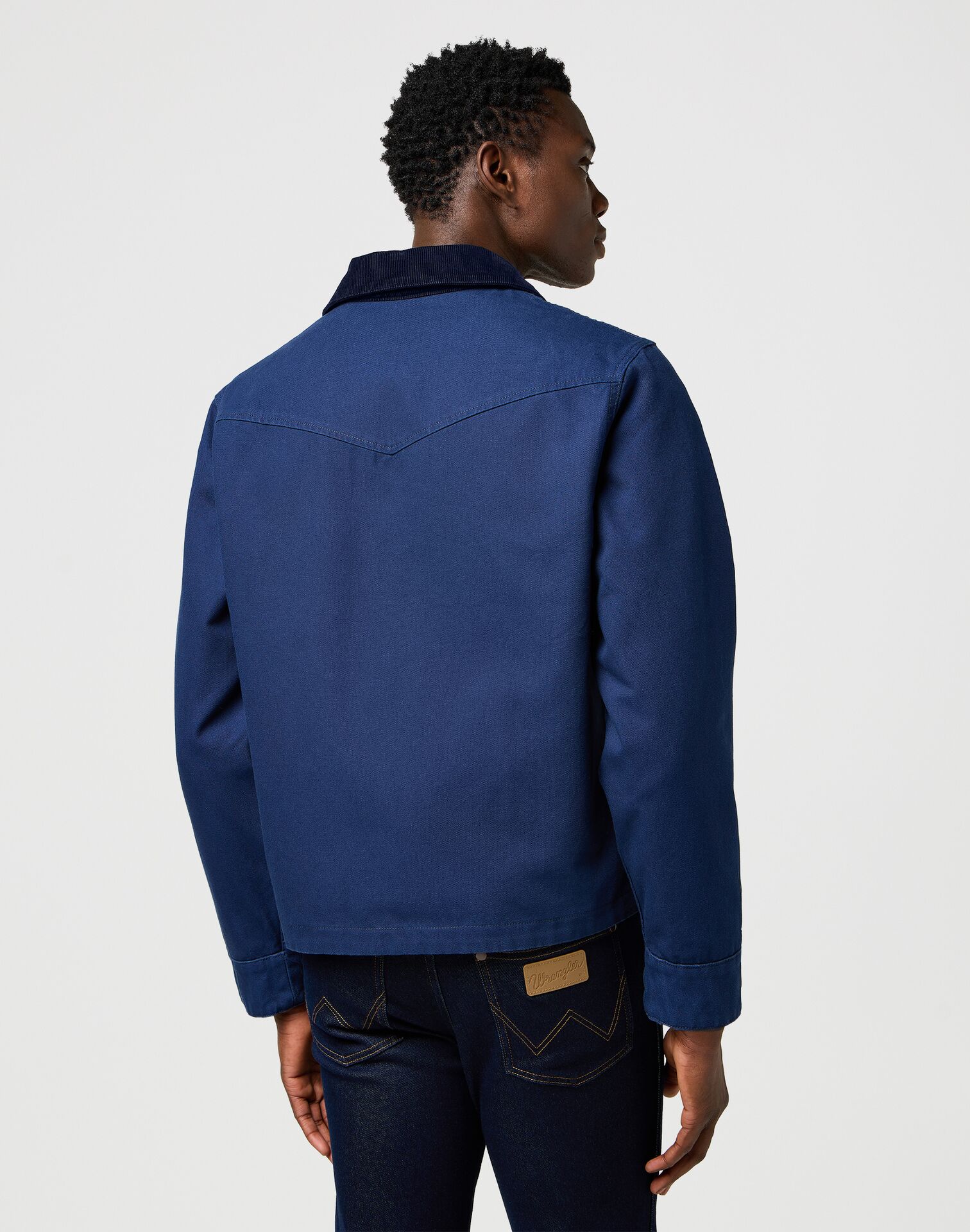 Wrangler Utility Jacket Navy - Image 2