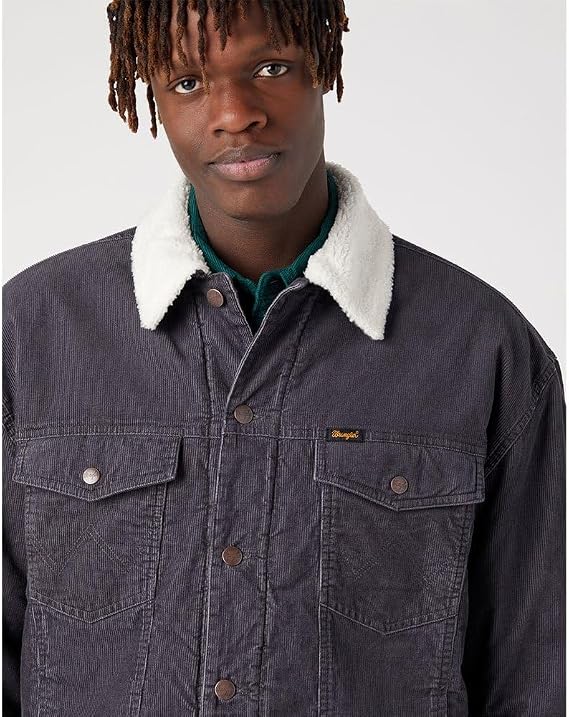 Wrangler Antifit Sherpa Faded Black - Image 1
