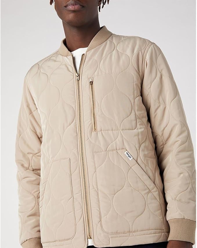 Wrangler Padded Jacket Chinchilla - Image 1