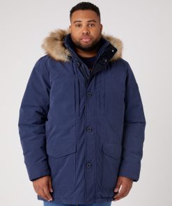 Wrangler Parka Jacket Navy
